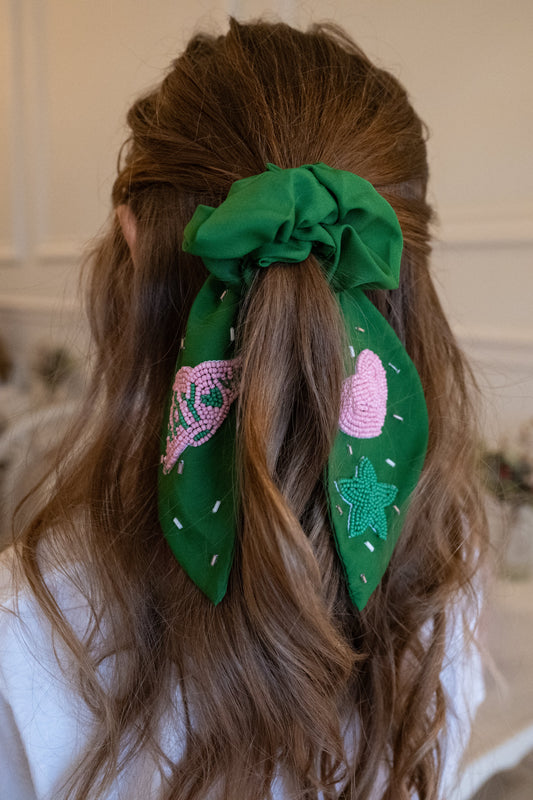 NayNay Beaded Scrunchie