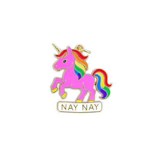Unicorn NayNay Charm