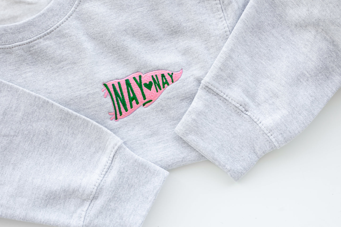 Adult NayNay Pennant Sweatshirt