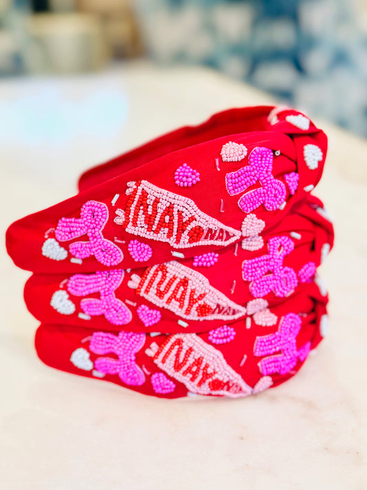 NayNay LOVE Beaded Headband