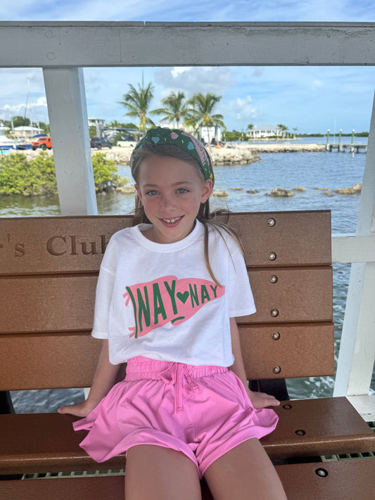NayNay Pennant Youth Tee