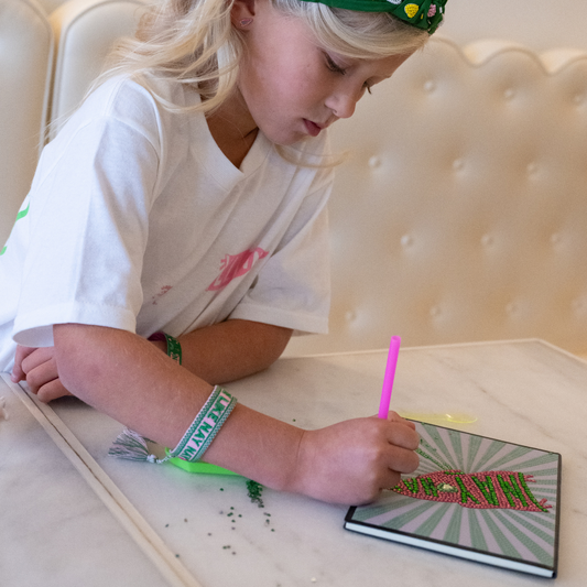 Rhinestone Journal Art Kit - Flag