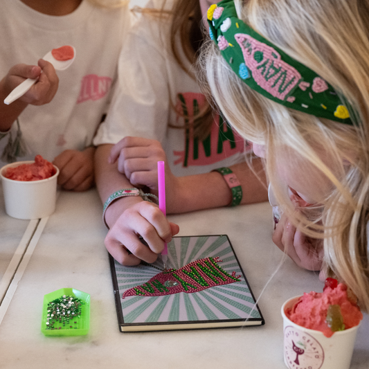 Rhinestone Journal Art Kit - Flag