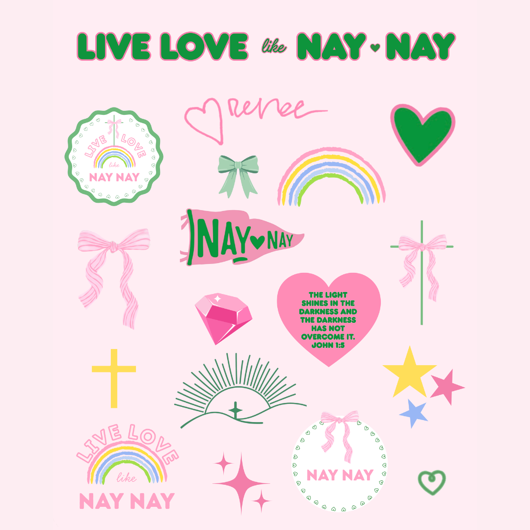 NayNay Sticker Sheet