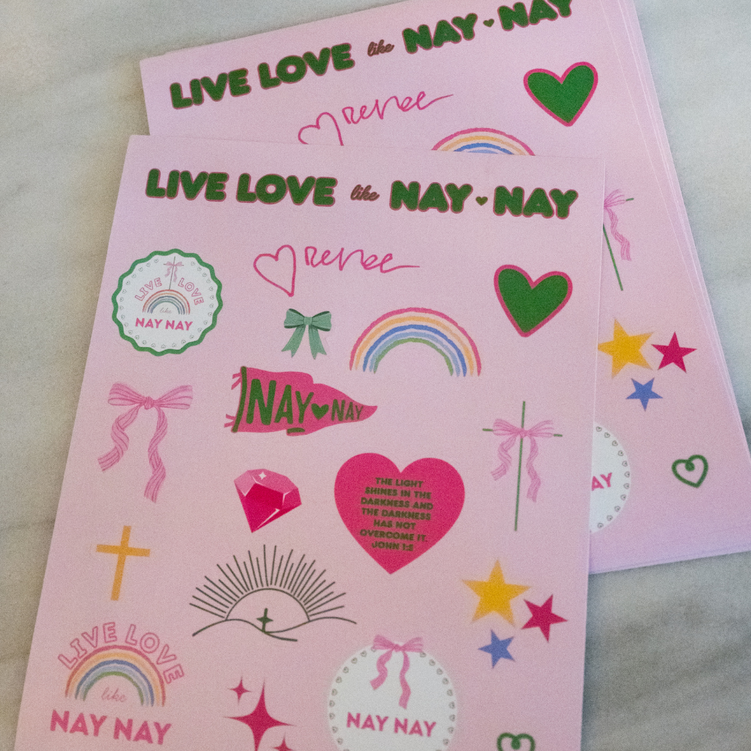 NayNay Sticker Sheet